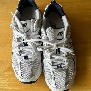 New Balance 530 White Natural Indigo Running Shoes 6.5W/5M Y2K Dad Sneaker